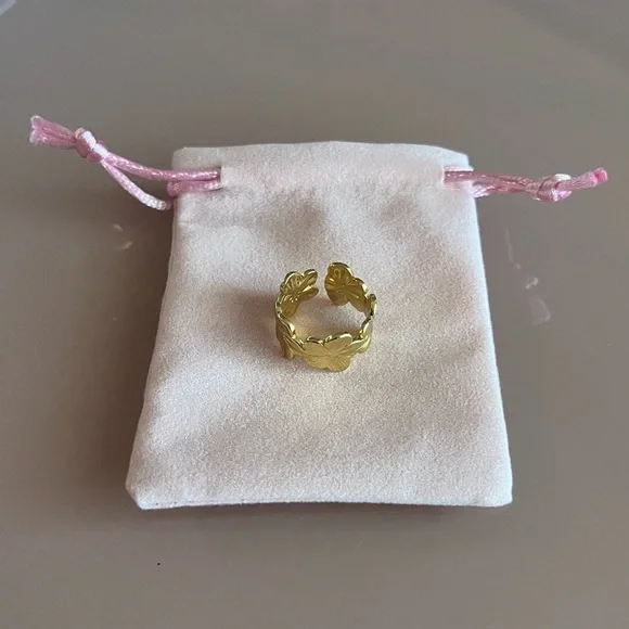 🌸 NEW Flower Open Ring 🌸 - Picture 4 of 15